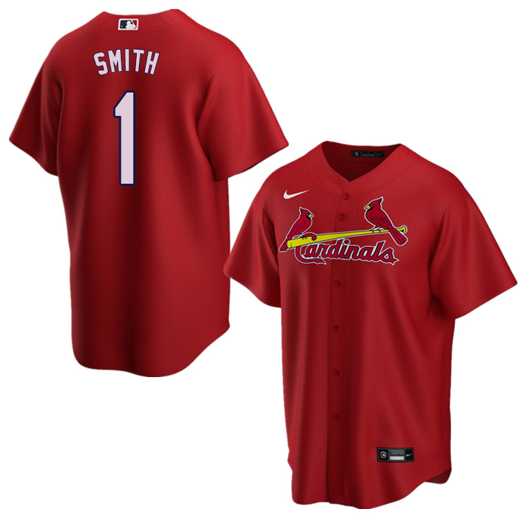 Nike Men #1 Ozzie Smith St.Louis Cardinals Baseball Jerseys Sale-Red